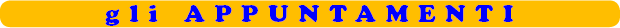 Appuntamenti
